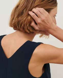 Tops|Comptoir des Cotonniers Top Fluide 0693 Navy