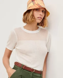 Tops|Comptoir des Cotonniers Top Manches Courtes 0007 White