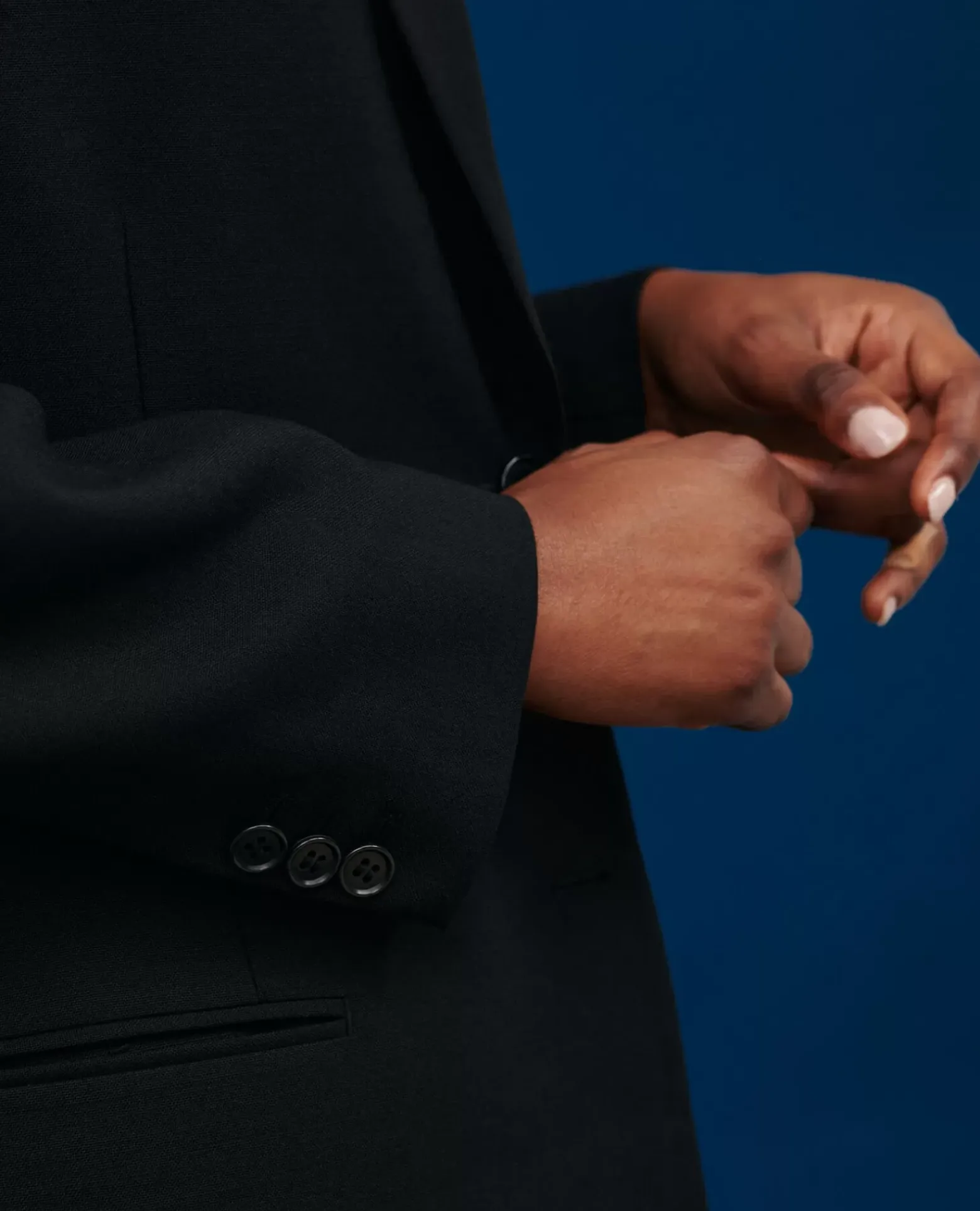 Vestes & Trenchs|Comptoir des Cotonniers Veste De Blazer En Laine 4216 Black_Beauty