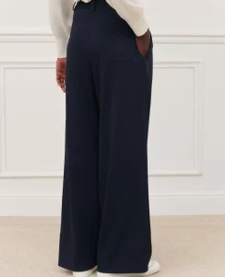 Pantalons|Comptoir des Cotonniers Yvonne - Pantalon Ample 7012C 69 Navy