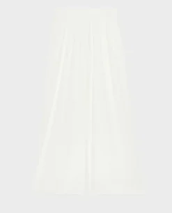 Pantalons|Comptoir des Cotonniers Yvonne - Pantalon Ample En Coton 8885 00 White