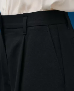 Pantalons|Comptoir des Cotonniers Yvonne - Pantalon En Laine 4216 Black_Beauty
